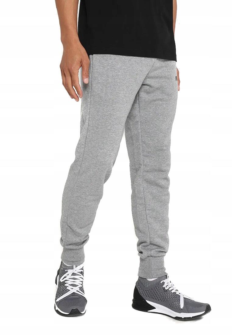 Pantalon de survêtement Essentials Logo Homme PUMA Medium Gray Heather 7/7