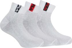 Fila Chaussettes Bamboo 3-pack Quarter blanches 43-46