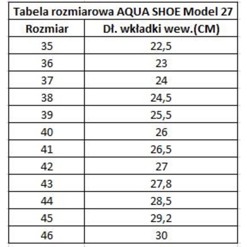 Buty do wody Aqua Speed 27A