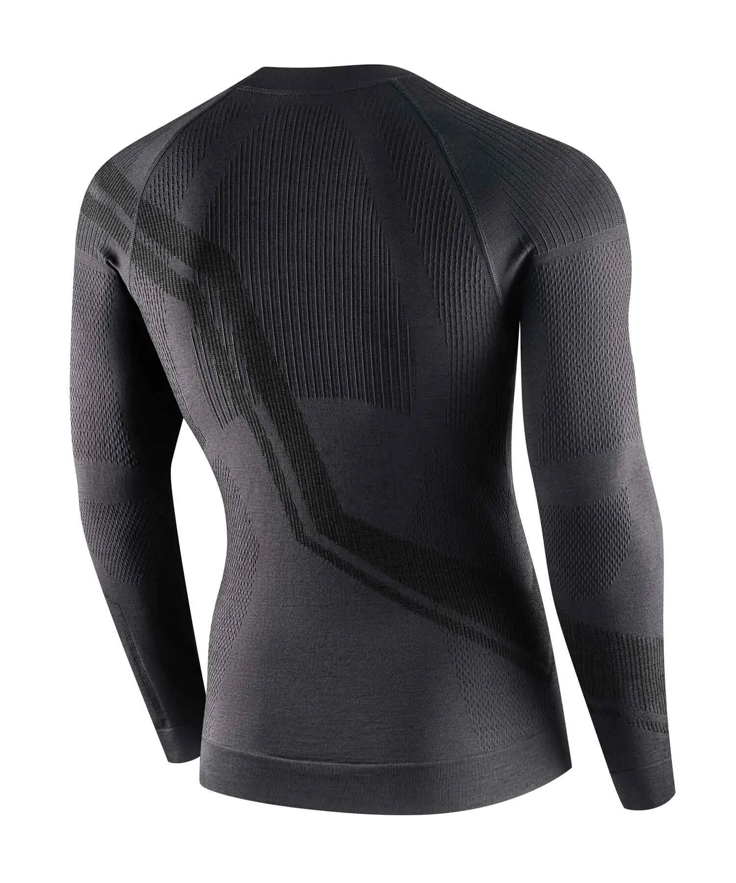 Bluza męska z wełną merino Brubeck THERMO WOOL by Pustelnik 4/7