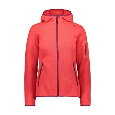 CMP Damen Jacke Knitted Melange Hoody 3H19826