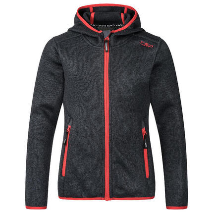 CMP Mädchen Fleece Jacke Fix Hood 3H19825