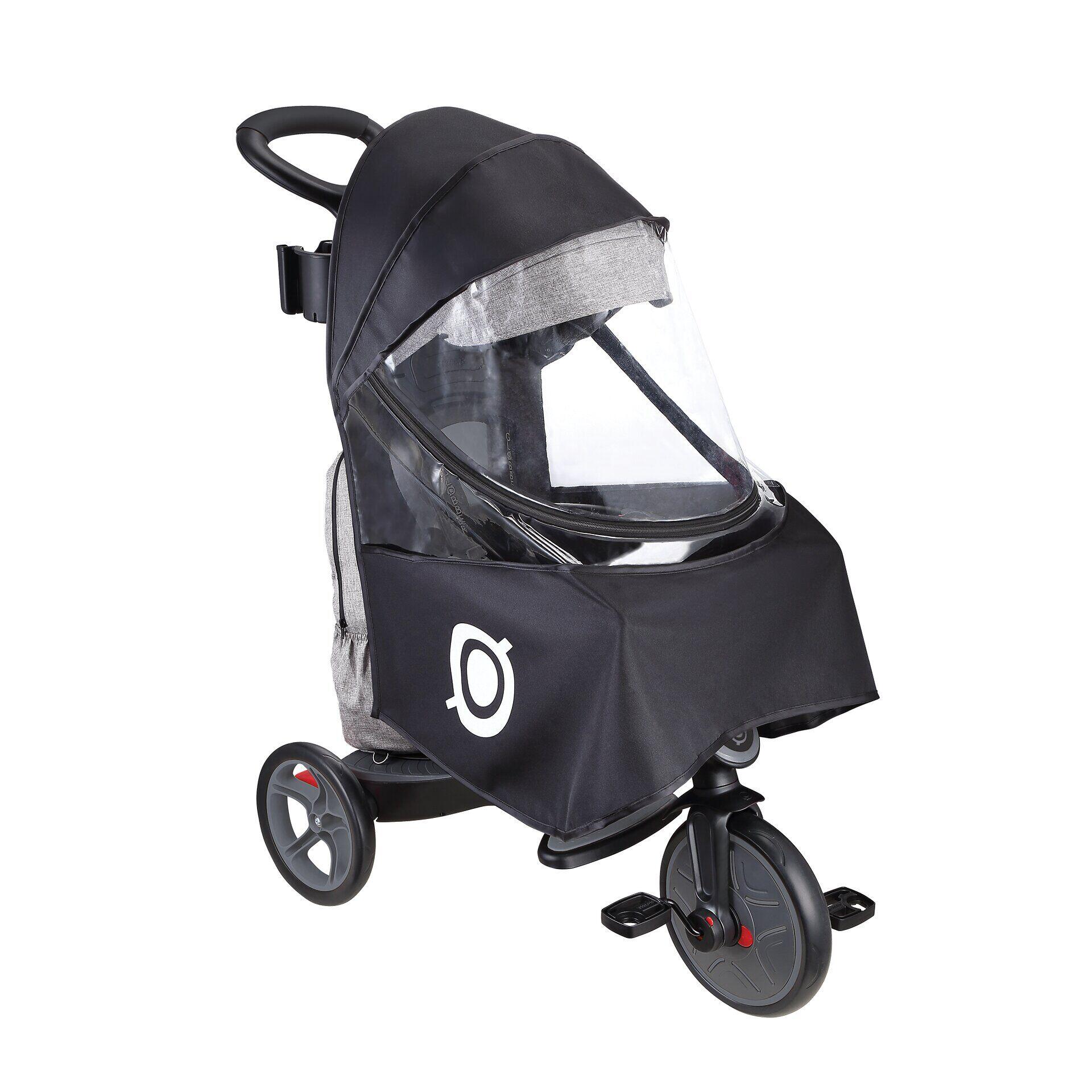 Protection pluie pour Tricycle Explorer 4 EN1 - Noir 10/14