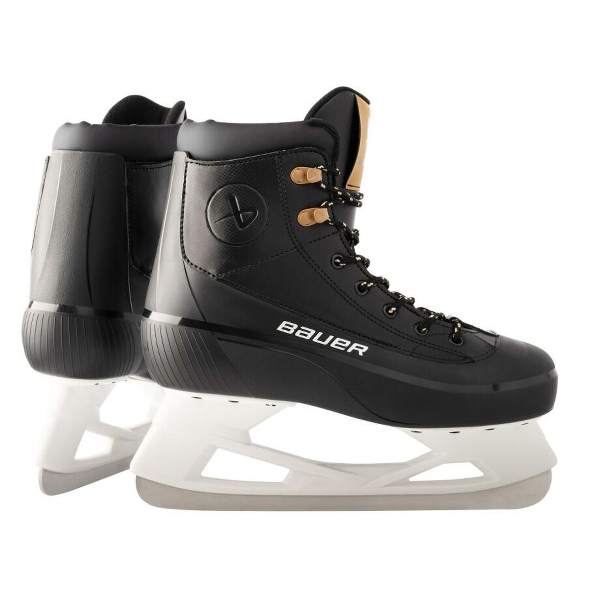 Bauer - Patin A Glace Unisex Bauer Colorado² - Patins À Glace - Blanc|marron|noir - 40,5 - Decathlon