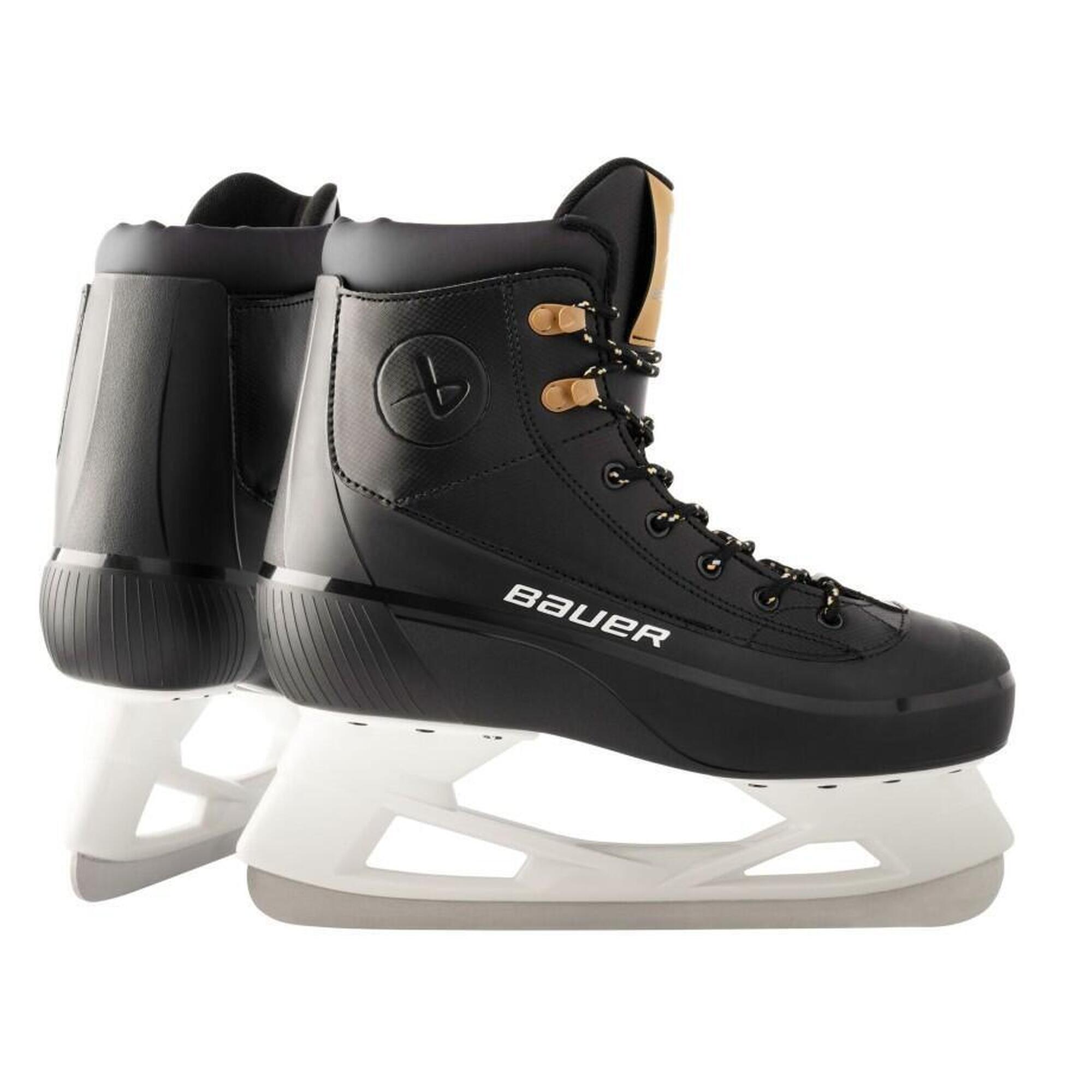 Bauer - Patin A Glace Unisex Bauer Colorado² - Patins À Glace - Blanc|marron|noir - 38,5 - Decathlon