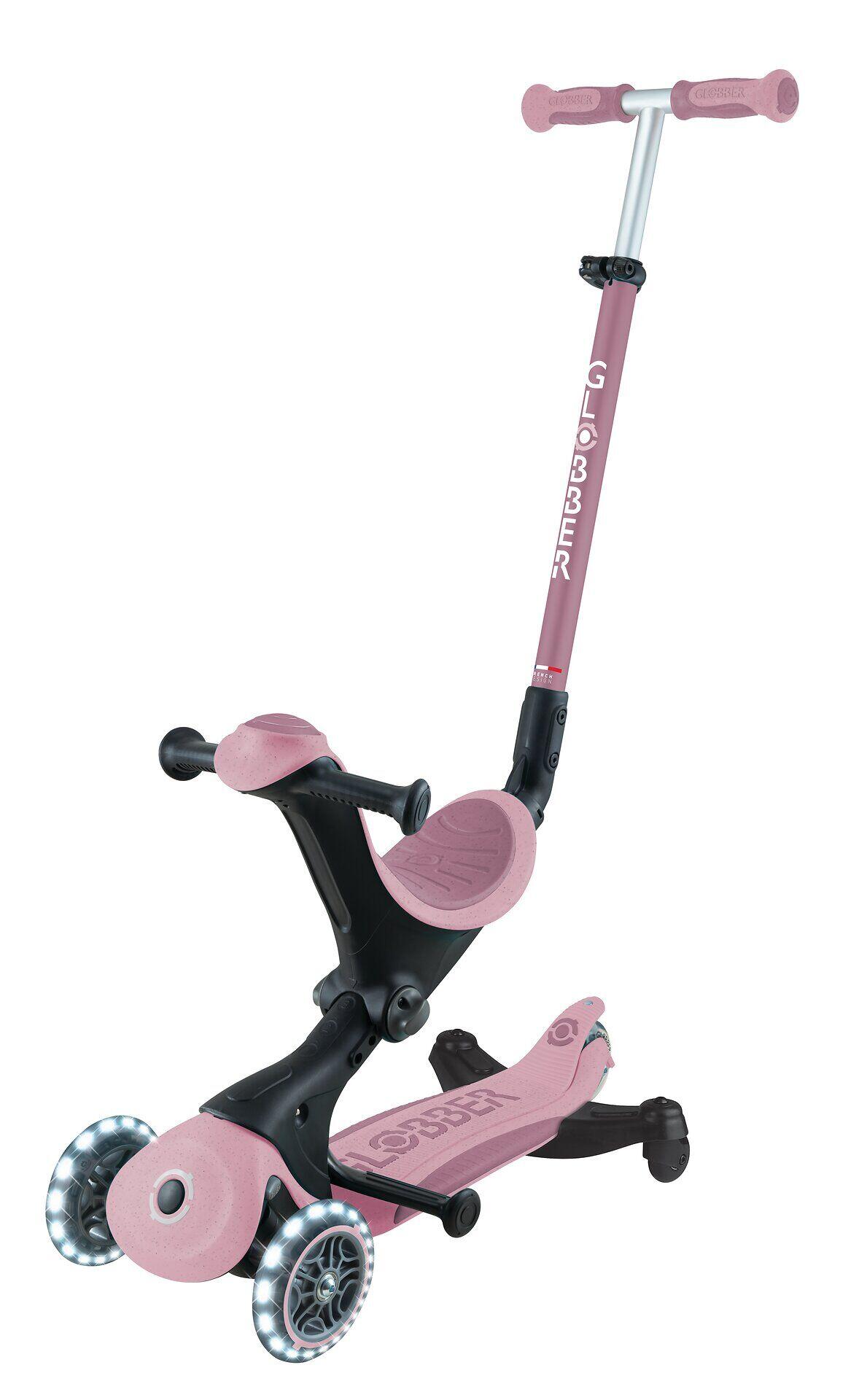 Meegroeistepp GO-UP DELUXE LIGHTS ECO 360 - Rose Berry 8/14