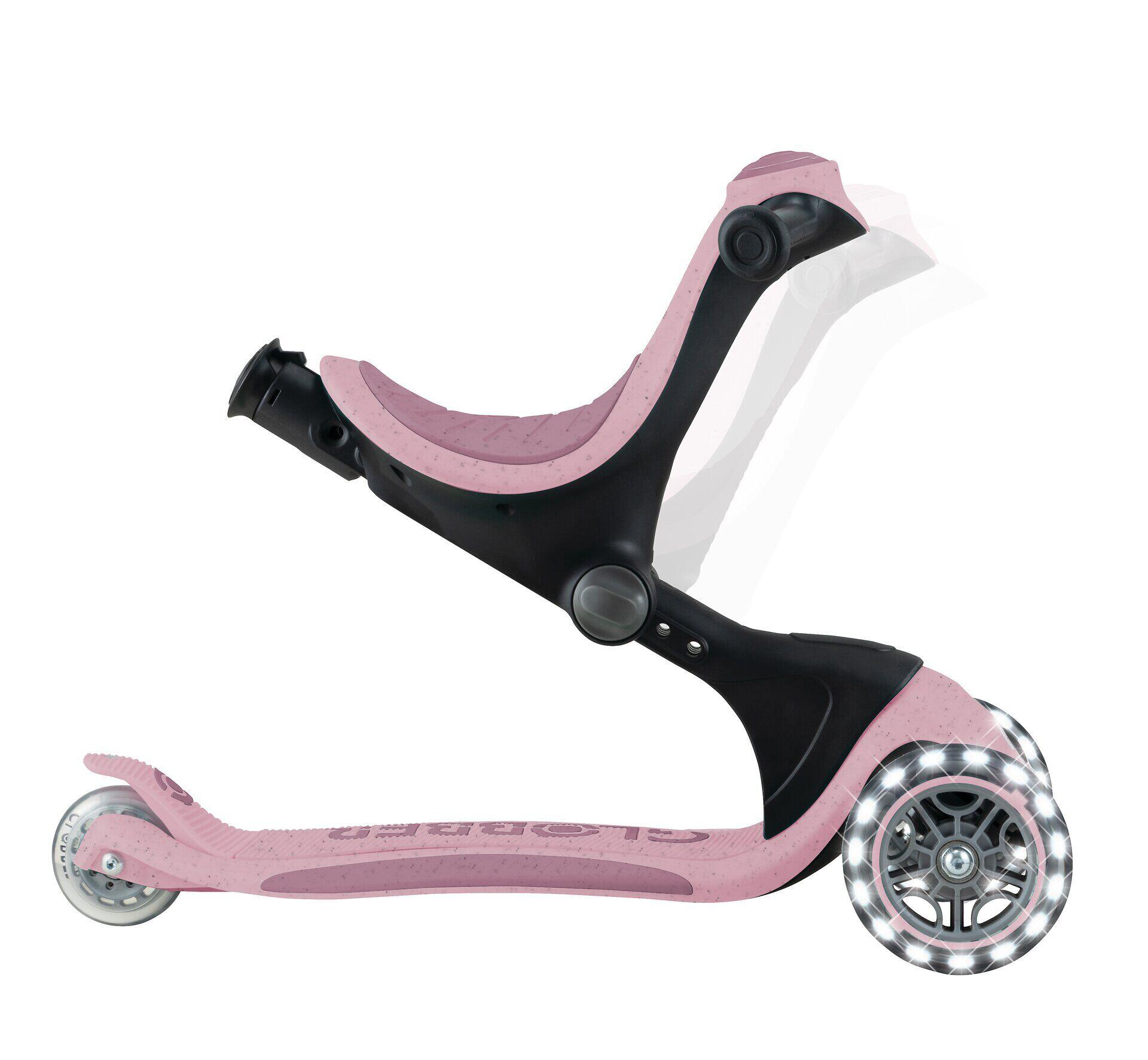 Meegroeistepp GO-UP DELUXE LIGHTS ECO 360 - Rose Berry 11/14
