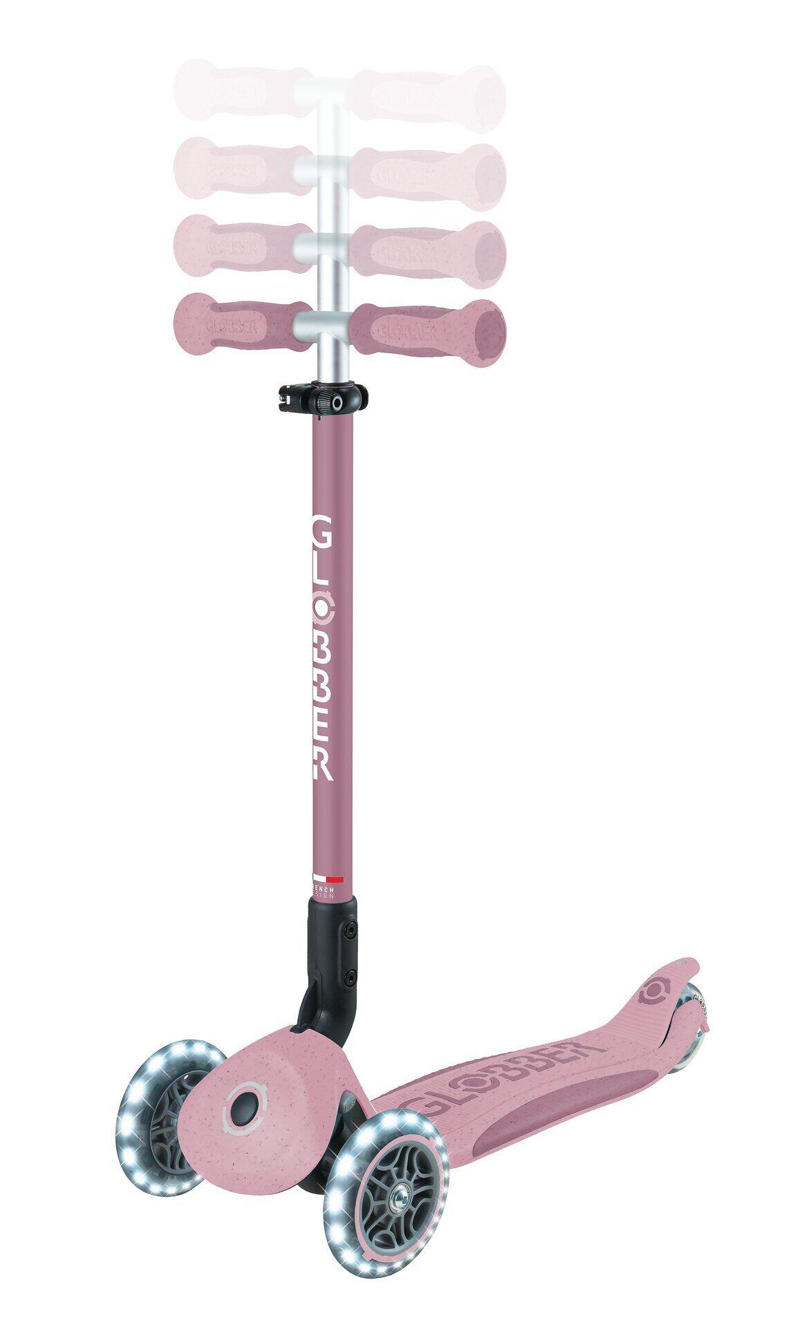 Meegroeistepp GO-UP DELUXE LIGHTS ECO 360 - Rose Berry 12/14