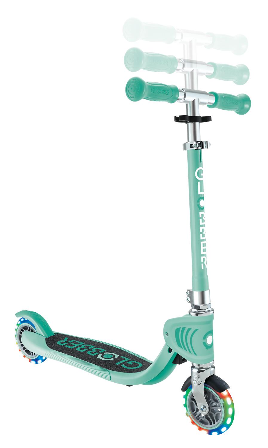 Trottinette 2 roues FLOW FOLDABLE JUNIOR LIGHTS - Vert Menthe 5/7