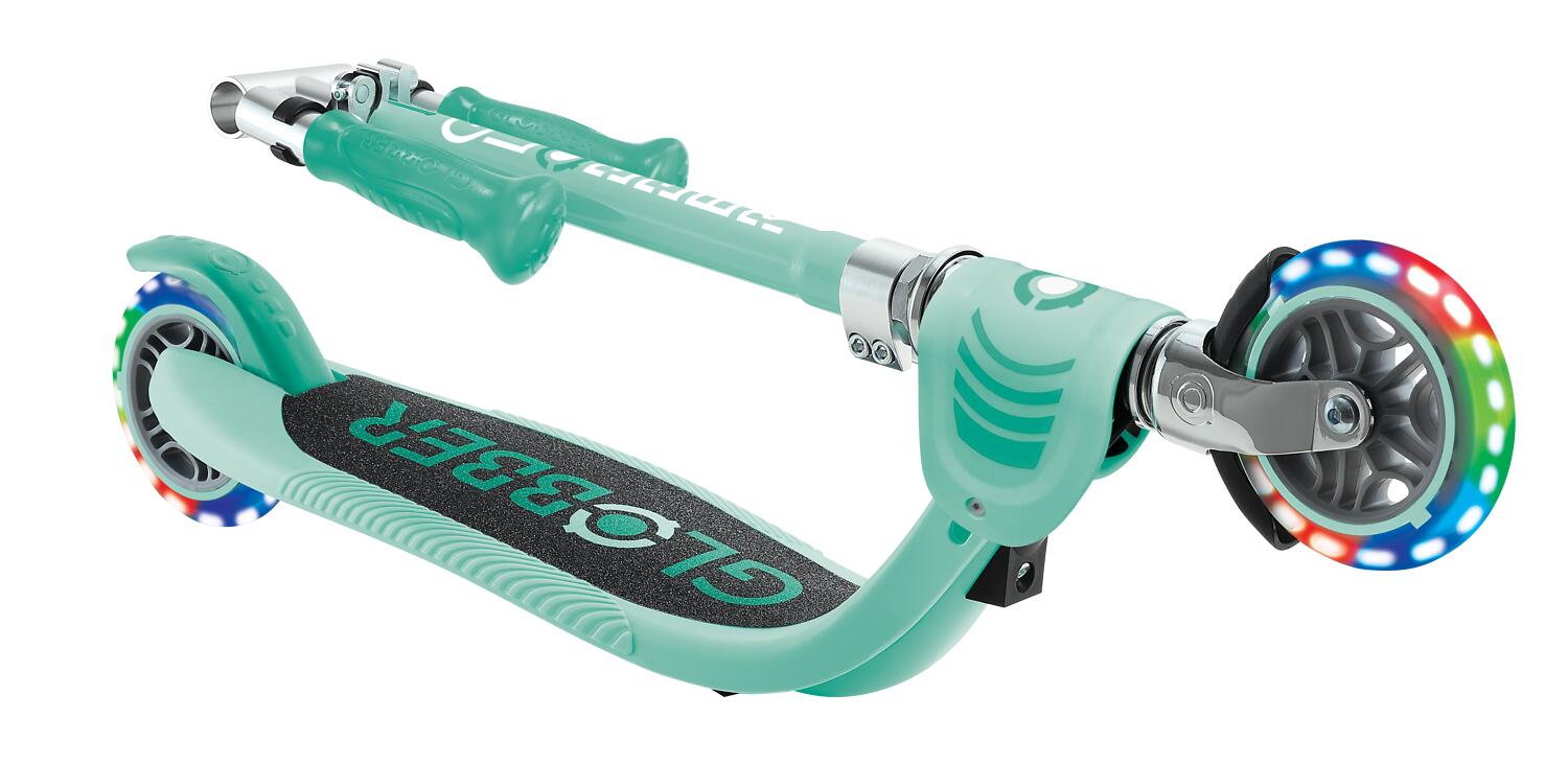 Trottinette 2 roues FLOW FOLDABLE JUNIOR LIGHTS - Vert Menthe 4/7