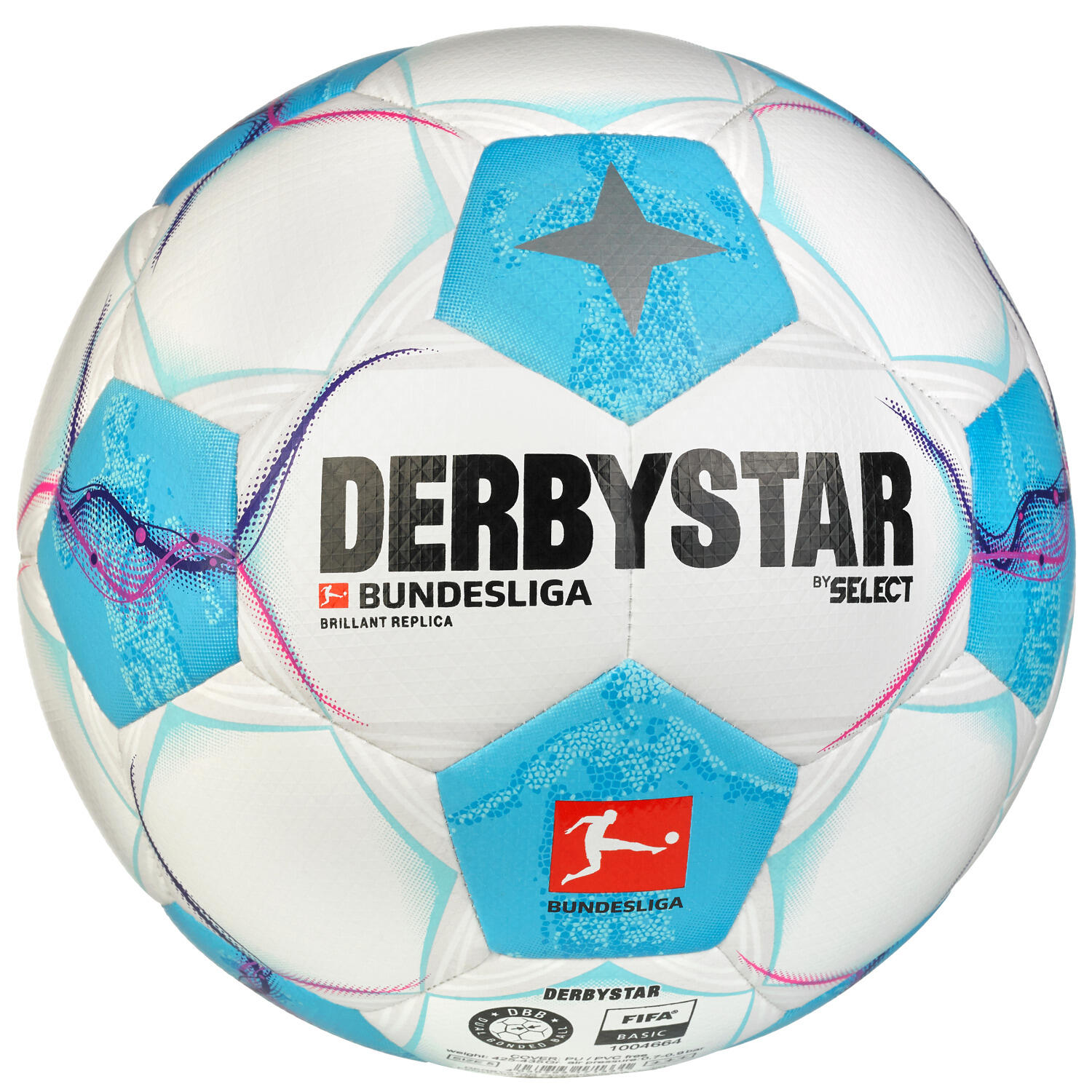 Palla da Calcio Derbystar Bundesliga Brillant Replica 2024/2025 2/4