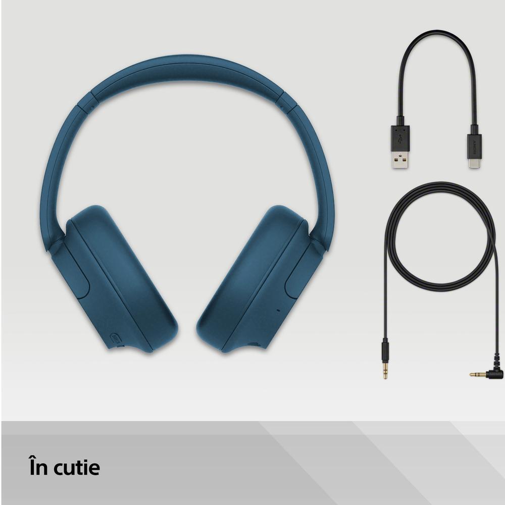 Casque bluetooth circum-aural bleu 6/6