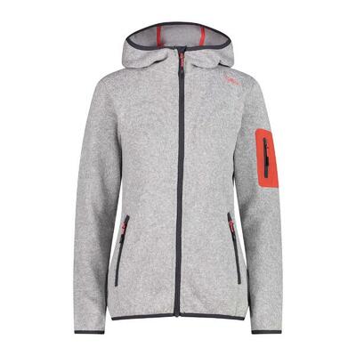 CMP Damen Jacke Knitted Melange Hoody 3H19826