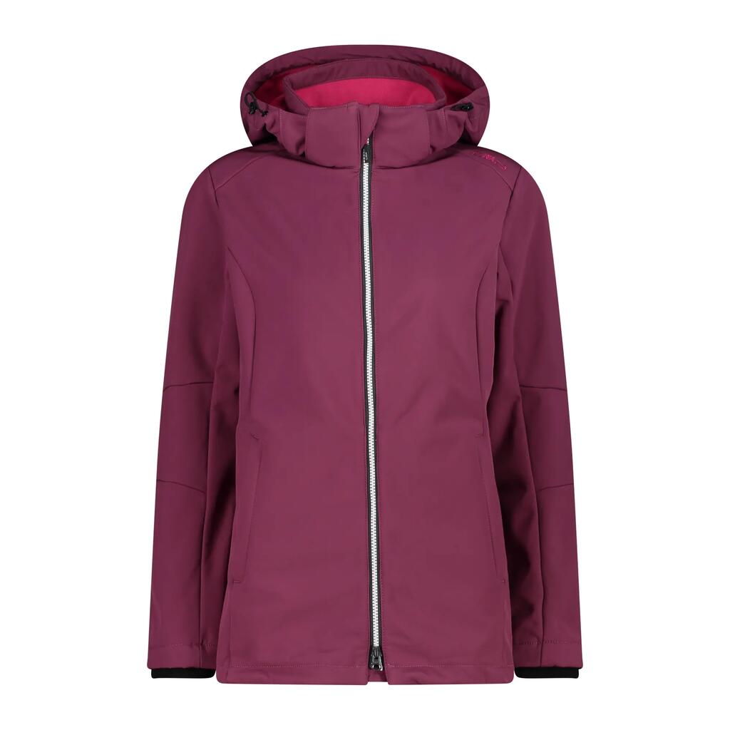 Women's zip-up hooded hiking jacket CMP