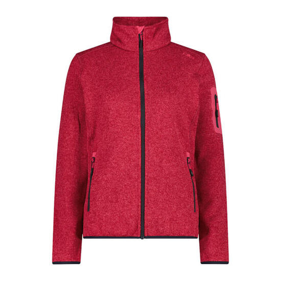 CMP Damen Jacke Knitted Melange Fleece Jacket 3H14746