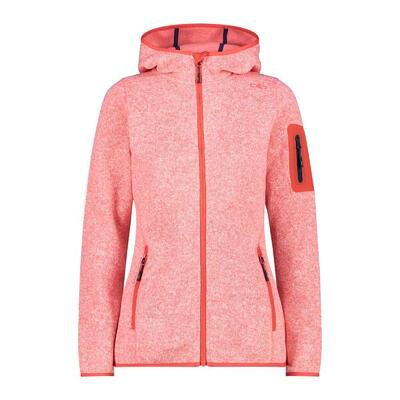 CMP Damen Jacke Knitted Melange Hoody 3H19826