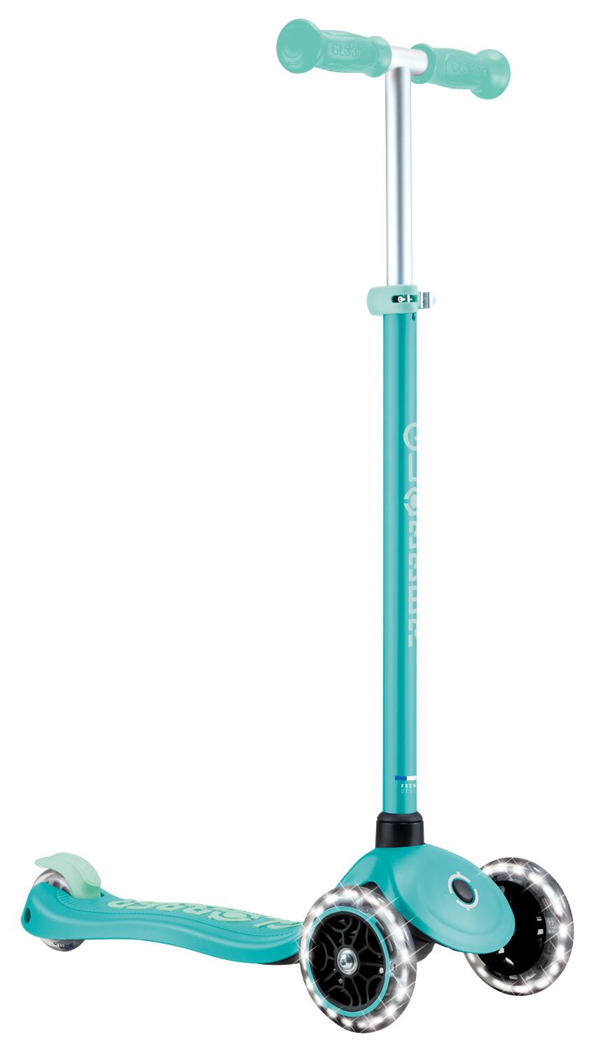 Trottinette 3 roues PRIMO PLUS GLOW LIGHTS - Vert Menthe 9/14