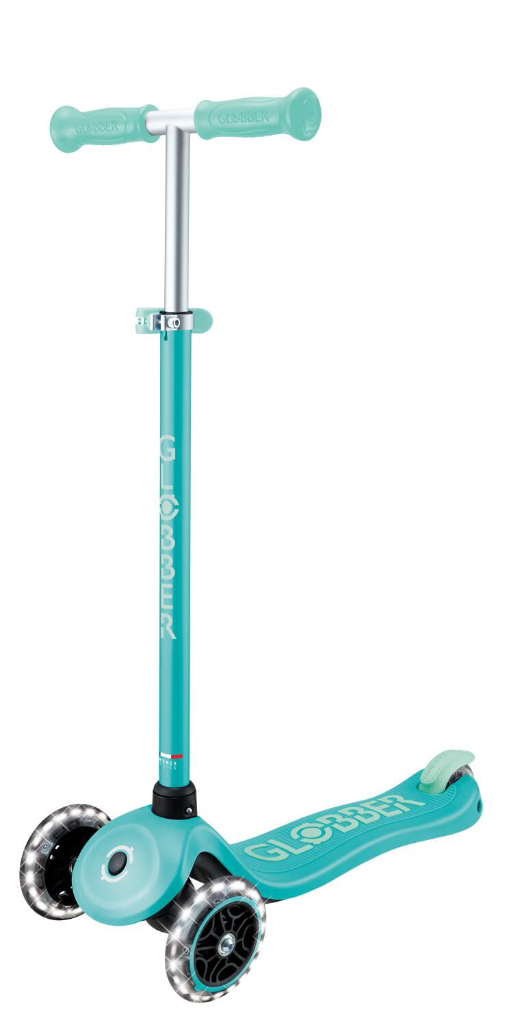 Trottinette 3 roues PRIMO PLUS GLOW LIGHTS - Vert Menthe 11/14