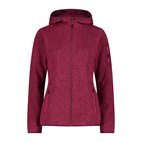 CMP Damen Jacke Knitted Melange Hoody 3H19826