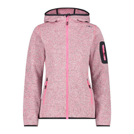 CMP Damen Jacke Knitted Melange Hoody 3H19826
