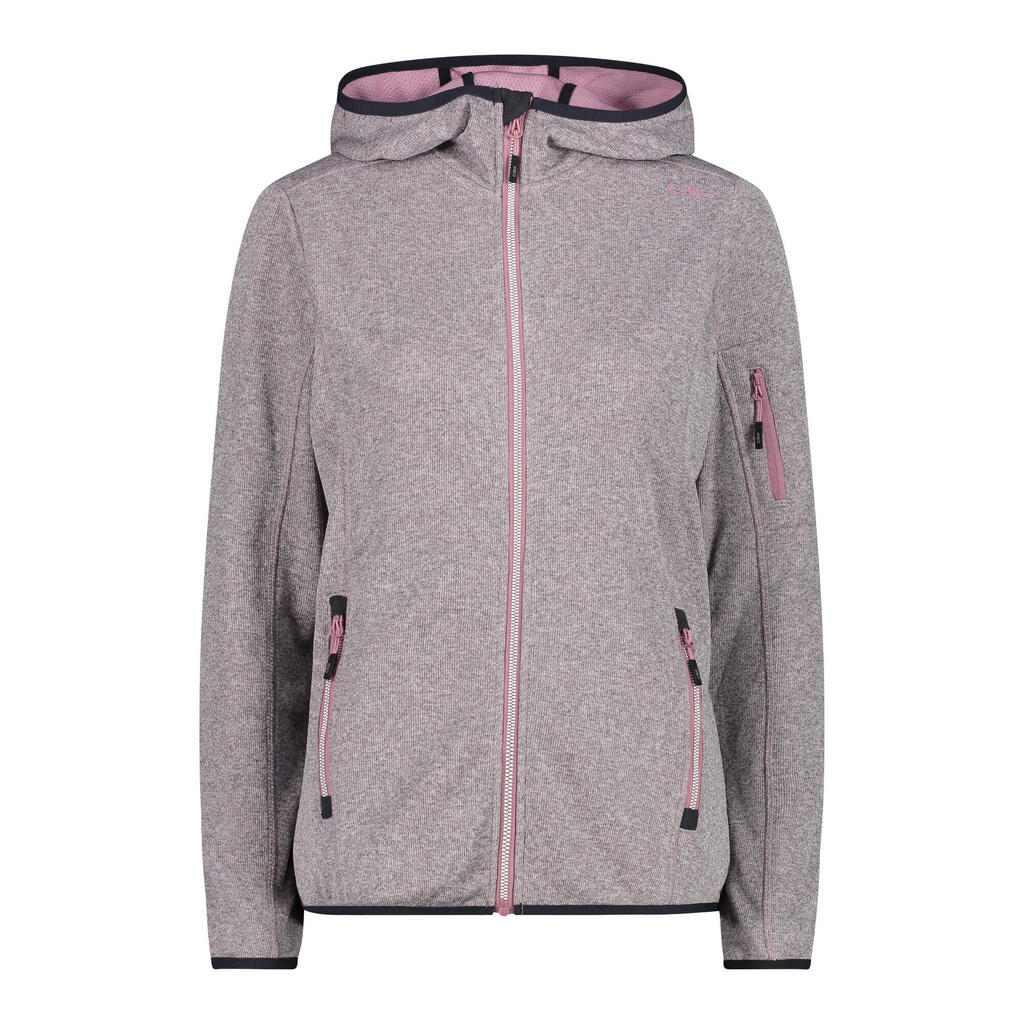 Women's hooded fleece CMP