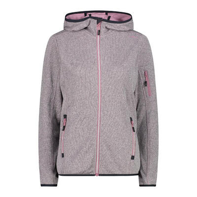 Felpa con cappuccio da donna CMP Knit-Tech