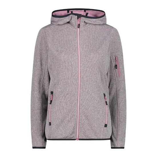 Felpa con cappuccio da donna CMP Knit-Tech