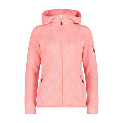 CMP Damen Jacke Knitted Melange Hoody 3H19826