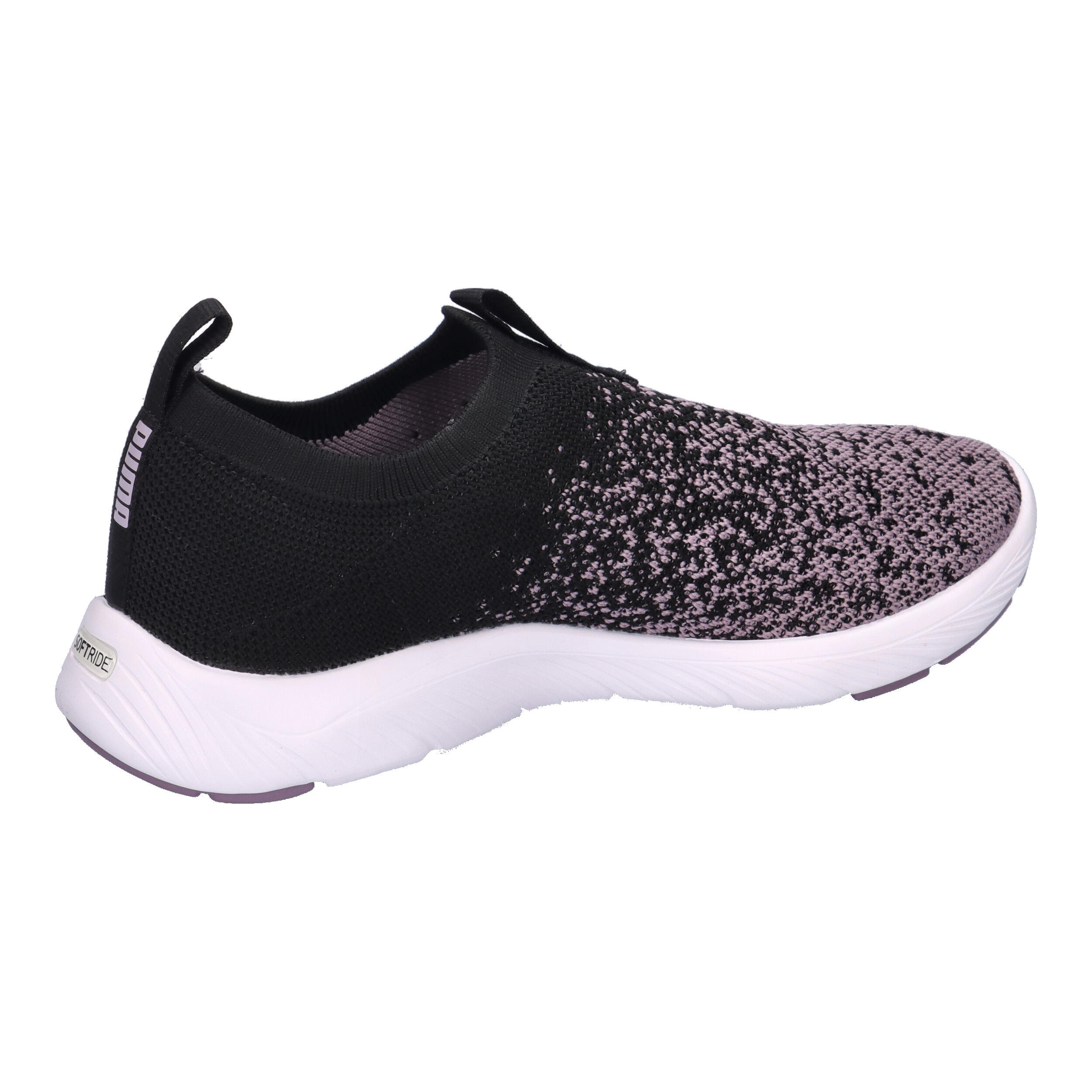 Puma Softride Premier Slip-On Strick-LaufschuheDamen 309834 14  Black Plum Jam 7/7