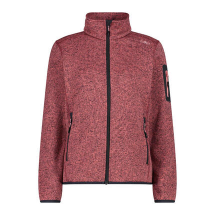 CMP Damen Jacke Knitted Melange Fleece Jacket 3H14746