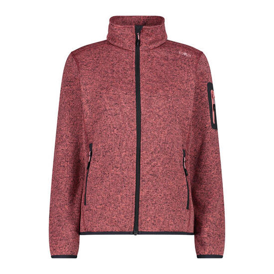 CMP Damen Jacke Knitted Melange Fleece Jacket 3H14746