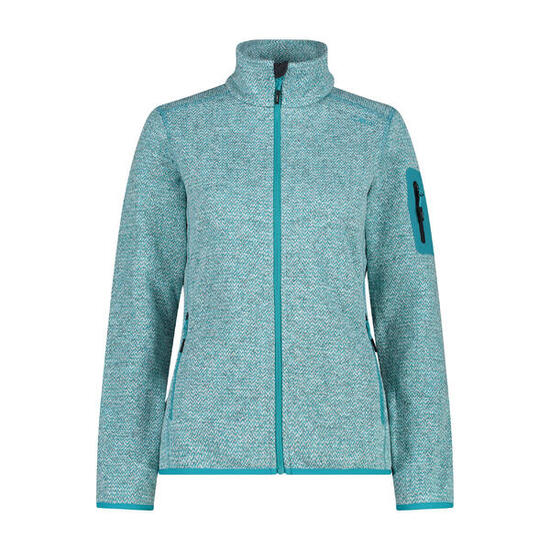 CMP Damen Jacke Knitted Melange Fleece Jacket 3H14746