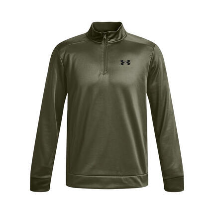 Polaire à quart de zip FLEECE® vert marine homme