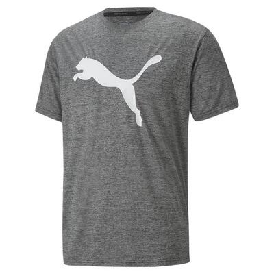 Puma train fav heather cat trainings-t-shirt voor heren