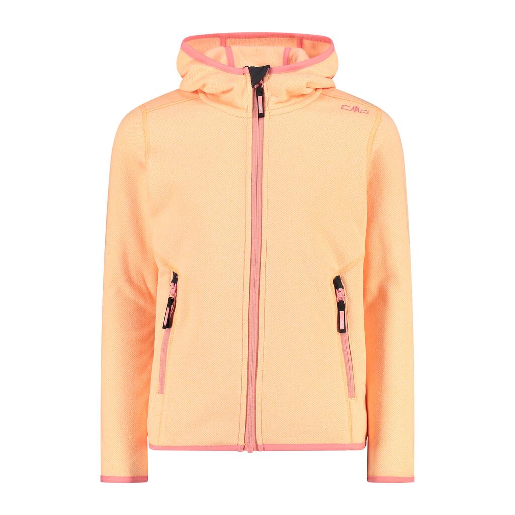 Girl's hooded fleece CMP