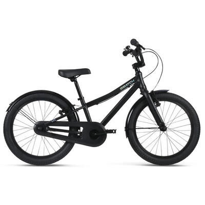 Batch kinderfiets 20 inch. mat zwart. 6 tot 9 jaar