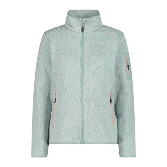 CMP Damen Jacke Knitted Melange Fleece Jacket 3H14746