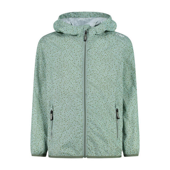 CMP Mädchen Regenjacke Kid G Rain Fix Hood Jacket 31X7295