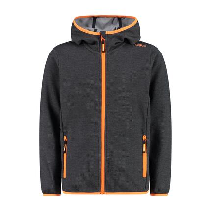 CMP Jungen Fleecejacke Kid Jacket Fix Hood 34H6394