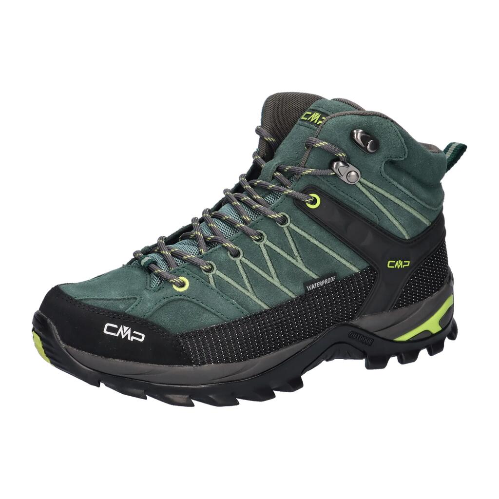 CMP Rigel Mid Walking Boots-Trek Green/Apple