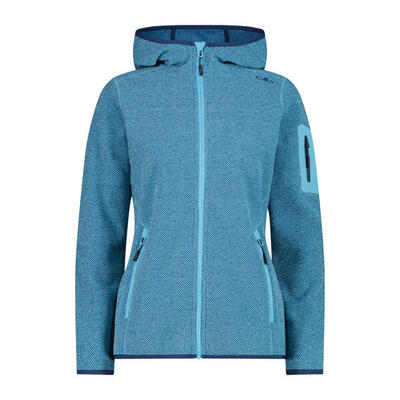 CMP Damen Jacke Knitted Melange Hoody 3H19826