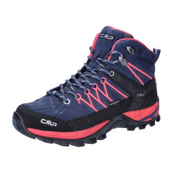 Chaussures randonnée femmes CMP Rigel Mid Blue Hibiscus