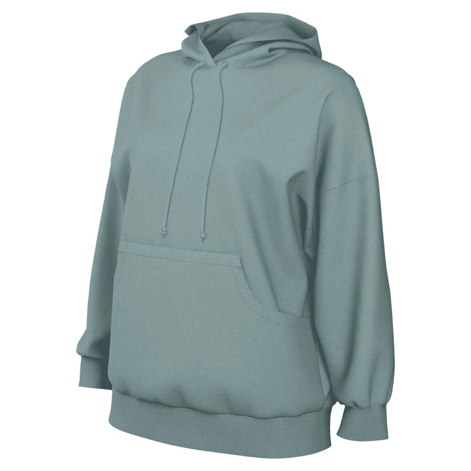 Nike Damen Kapuzenpullover Phoenix Fleece Oversized Pullover DQ5860 1/2