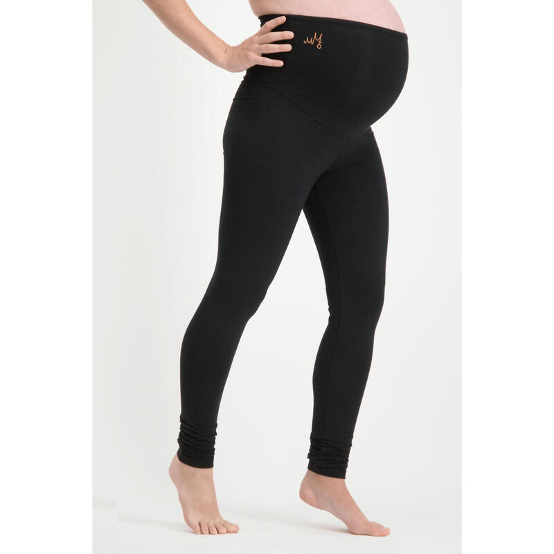 Legging de grossesse yoga Bliss à taille extrahaute - Urban Black