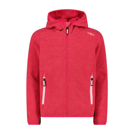 CMP Mädchen Fleece Jacke Fix Hood 3H19825