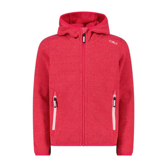 CMP Mädchen Fleece Jacke Fix Hood 3H19825