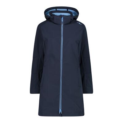 Dames parka met rits en capuchon cmp