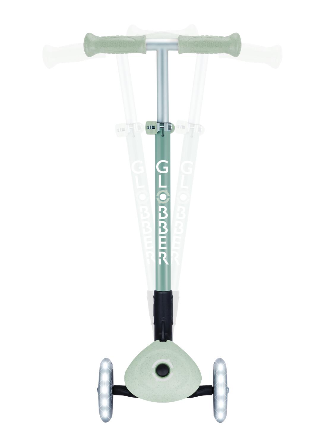 Globber Primo ECO foldable lights step in Pistachio 11/14