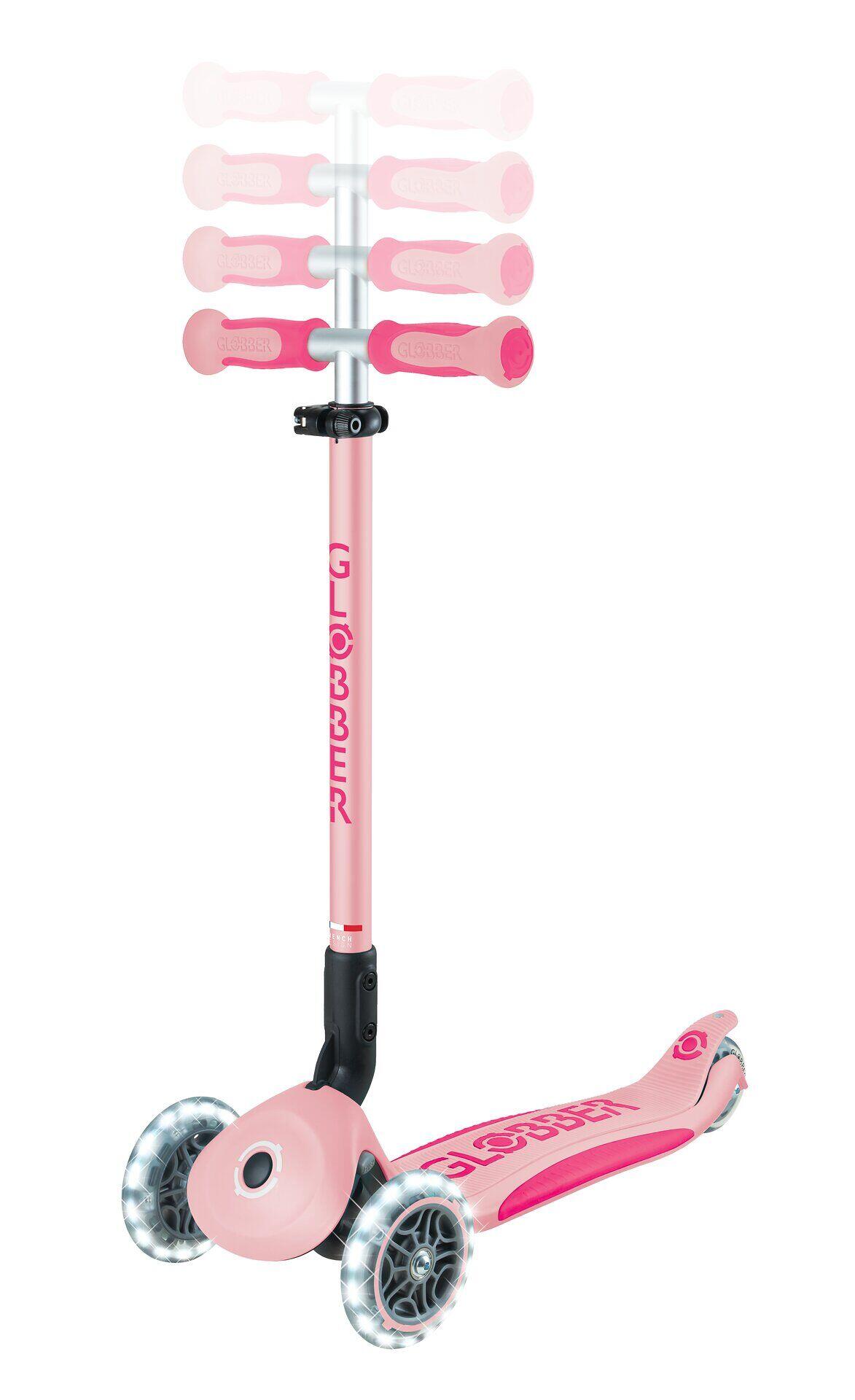 Trottinette évolutive GO-UP DELUXE LIGHTS - Rose 11/14