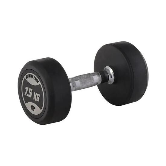 Fitness Tech Ronde Halters 7,5 kg - Set van 2 Stuks